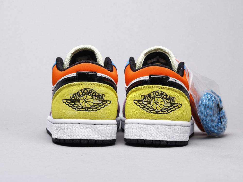 BL - AJ1 rainbow stitching