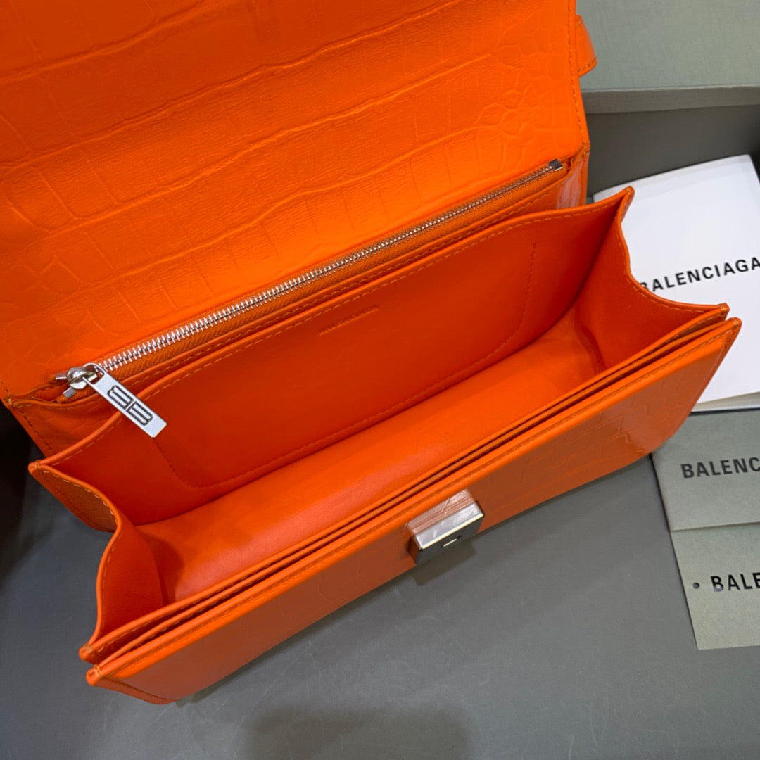 Balen Gossip Small Shoulder Bag Orange, For Women, Bags 9.1in/23cm