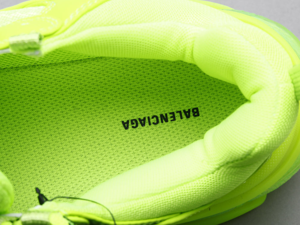 BL - Bla Air Cushion Fluorescent Green Sneaker