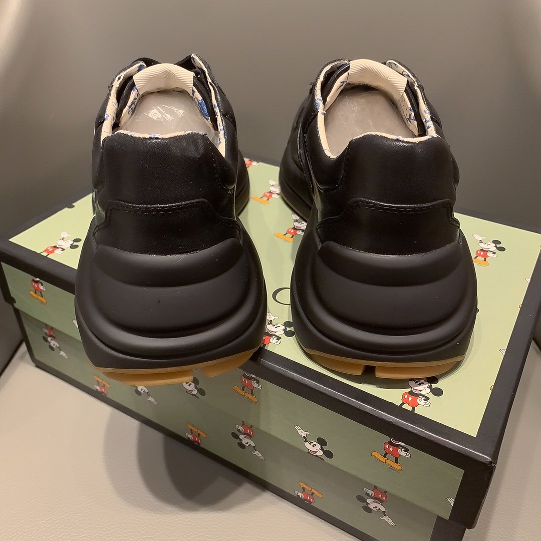 BL-GCI RHYTON VINTAGE TRAINER NY BLACK SNEAKER 139
