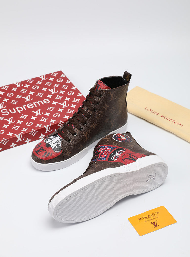 BL - LUV Stellar Trainer Boot Brown Sneaker