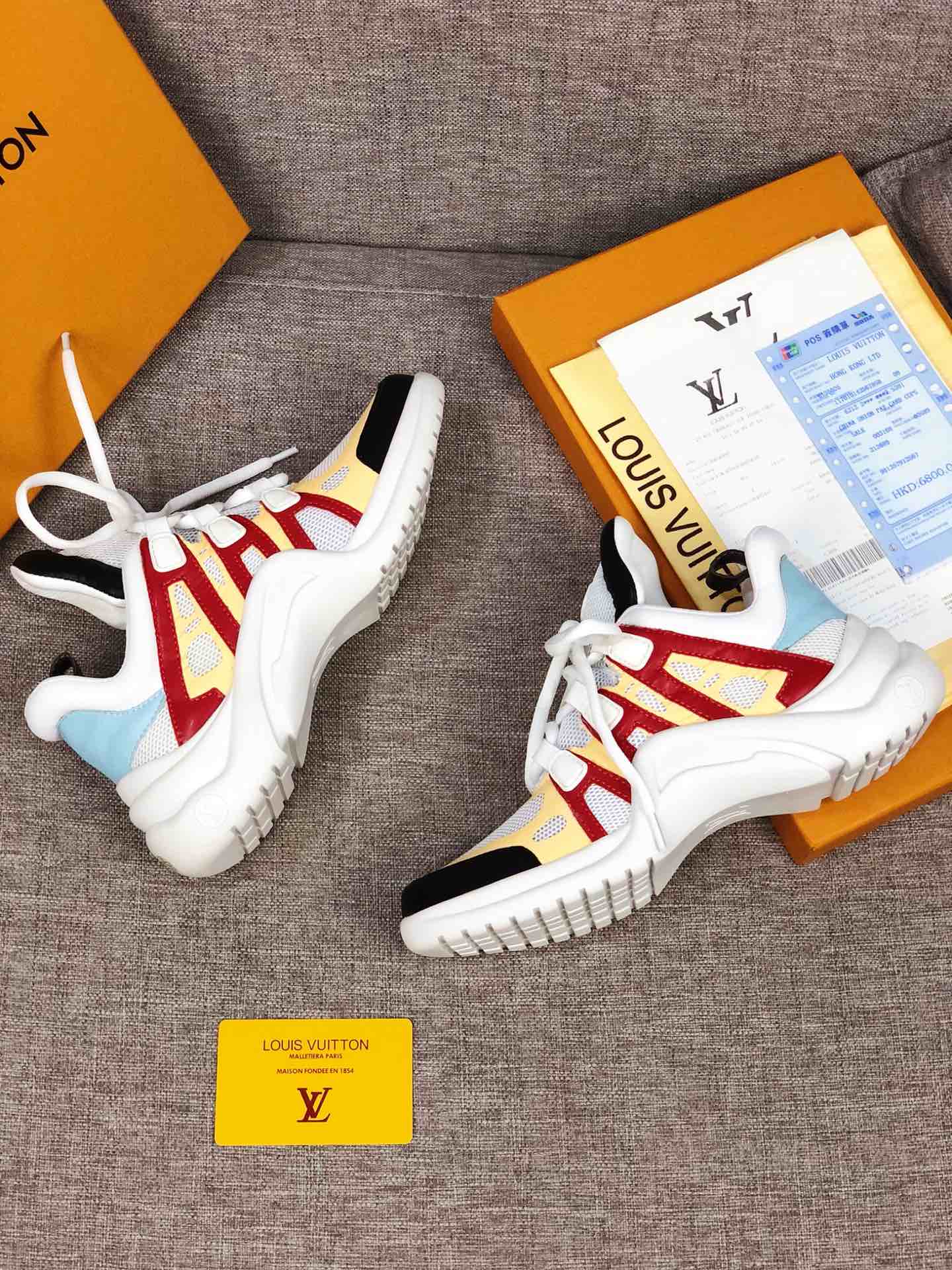 BL - LUV Archlight Red Yellow Sneaker