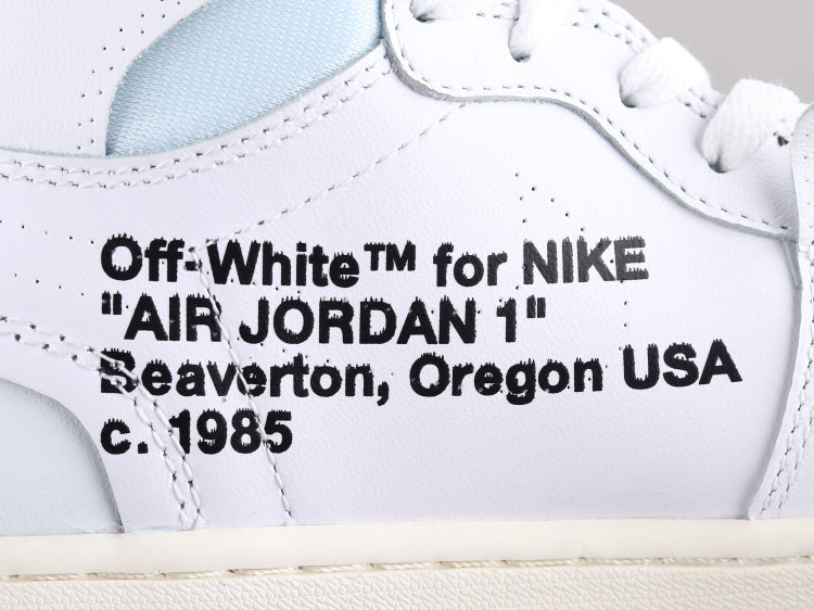 BL - OW x AJ1 Pure White