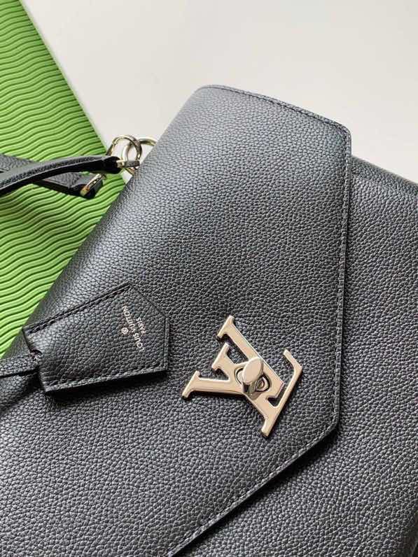 LV Mylockme Satchel Black For Women, Shoulder And Crossbody Bags 11in/28cm LV M54849