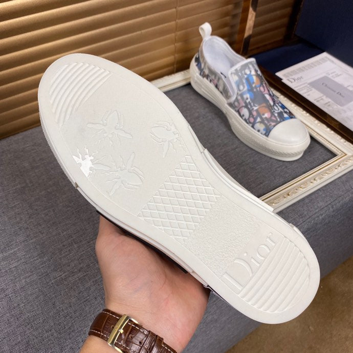 BL - DIR B23 Slip MultiColor And White LOW-TOP SNEAKER