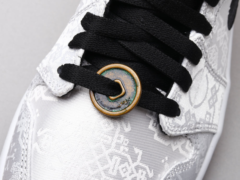BL - AJ1 Edison Chen White Silk
