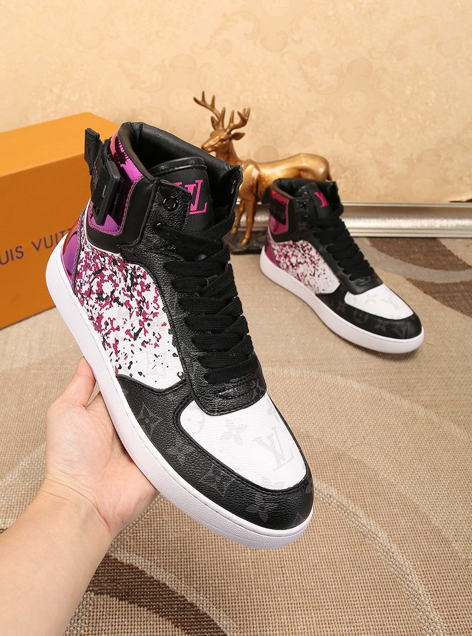BL - LUV Rivoli High Pink Sneaker