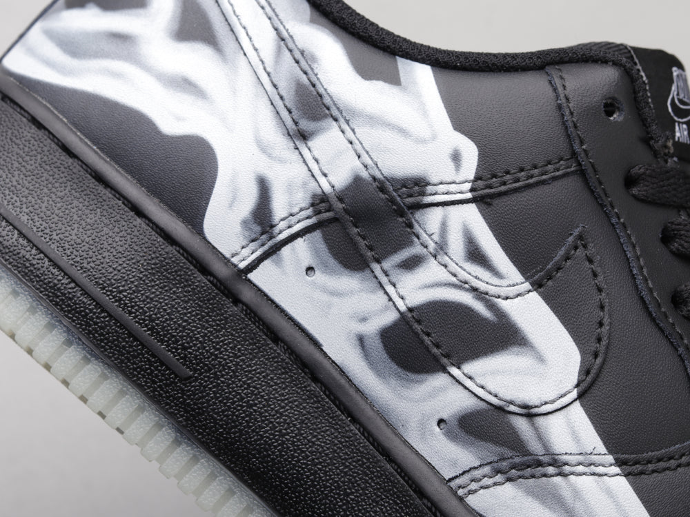 BL - AF1 Skeleton Halloween Black