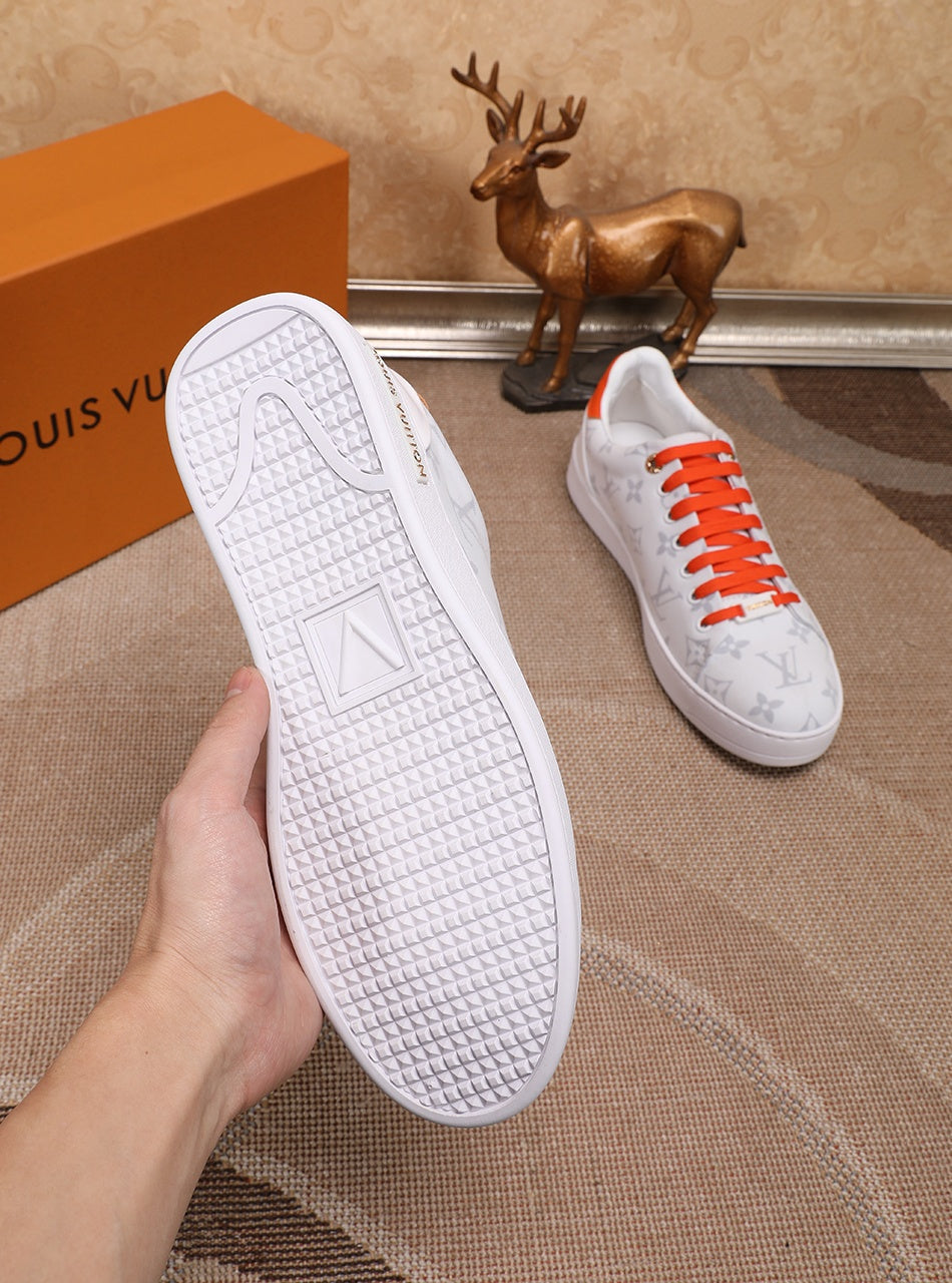 BL - LUV Time Out Orange And White Sneaker