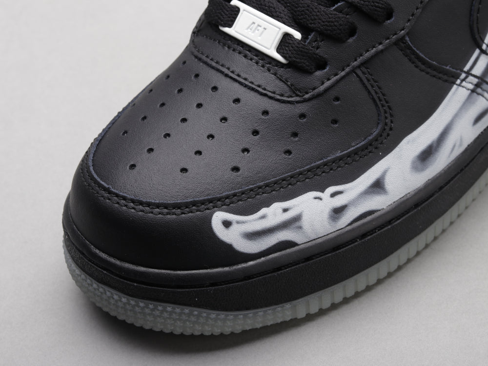 BL - AF1 Skeleton Halloween Black