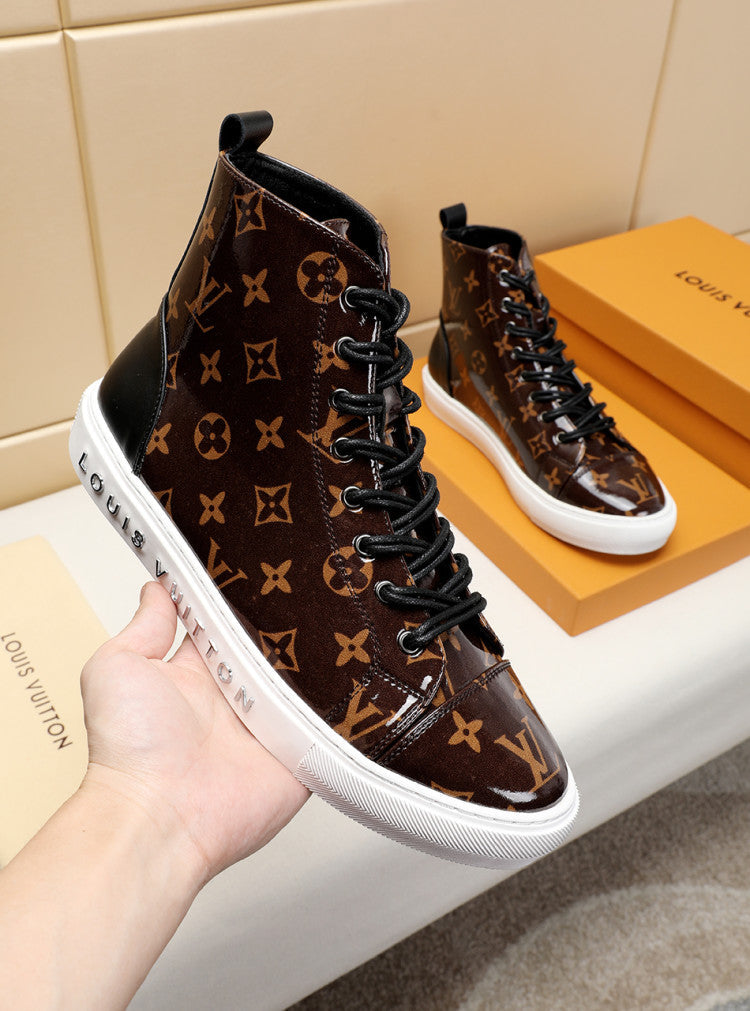 BL - LUV Stellar Trainer Boot Brown Sneaker
