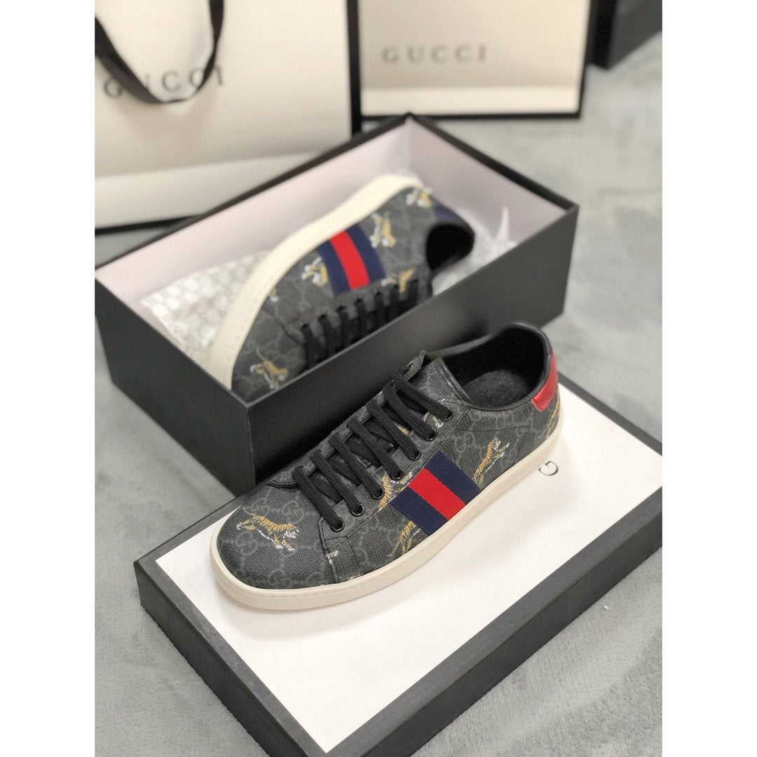 BL-GCI Ace Beige Tiger Sneaker 079