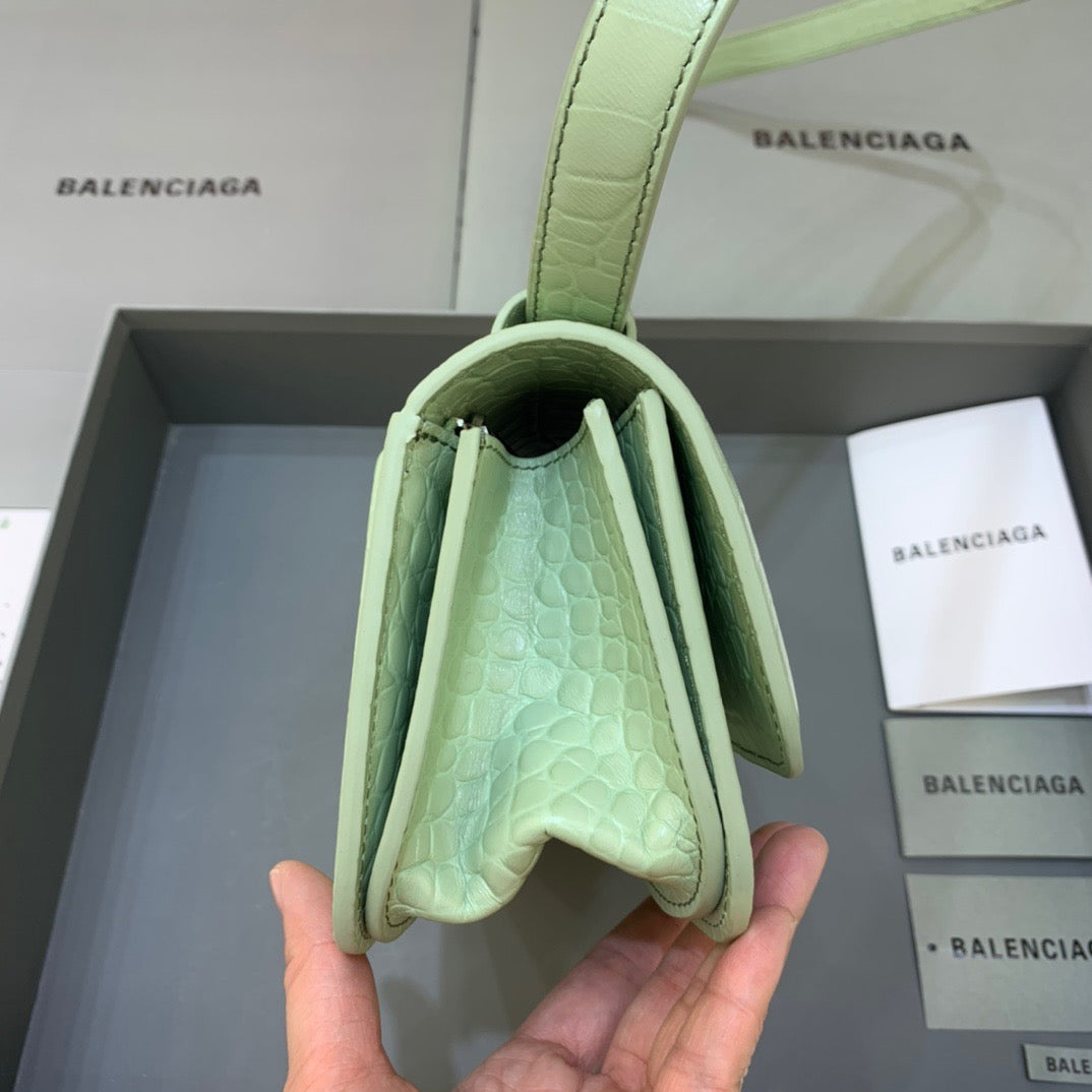Balen Gossip Small Shoulder Bag Light Green, For Women, Bags 9.1in/23cm