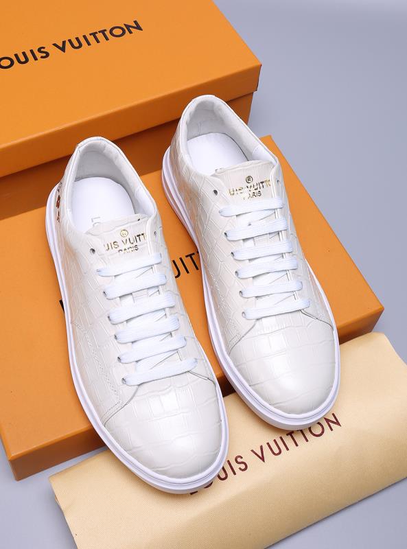 BL - LUV Alligator White Sneaker