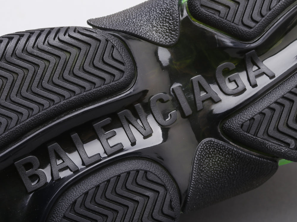BL - Bla Triple S Black Green Sneaker
