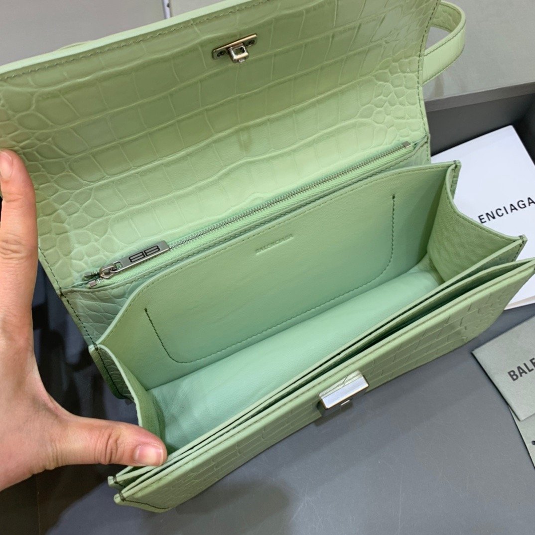 Balen Gossip Small Shoulder Bag Light Green, For Women, Bags 9.1in/23cm
