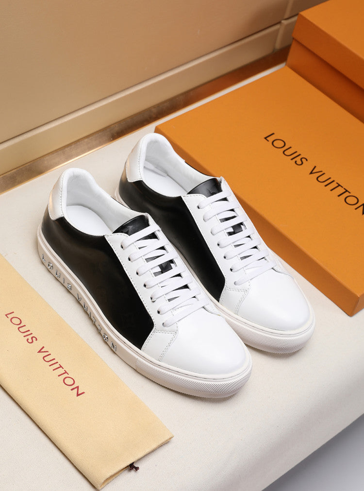 BL - LUV White and Gray Sneaker