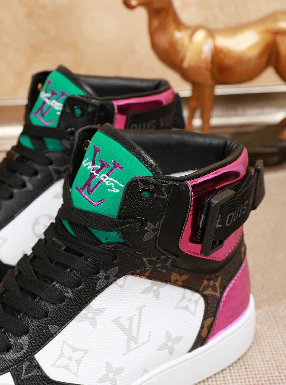 BL - LUV High Top White Black Sneaker