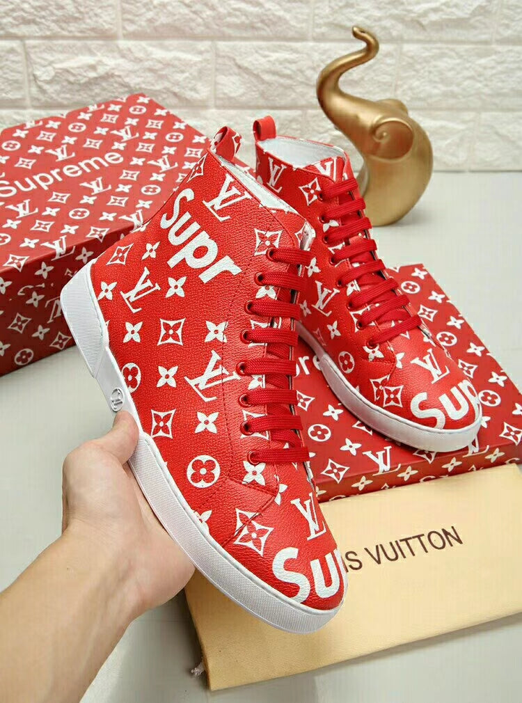 BL - LUV Stellar Trainer Boot Red S Sneaker