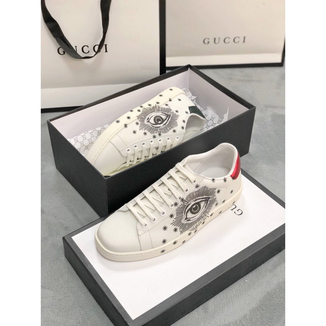 BL-GCI Ace with Eyes White Sneaker 104