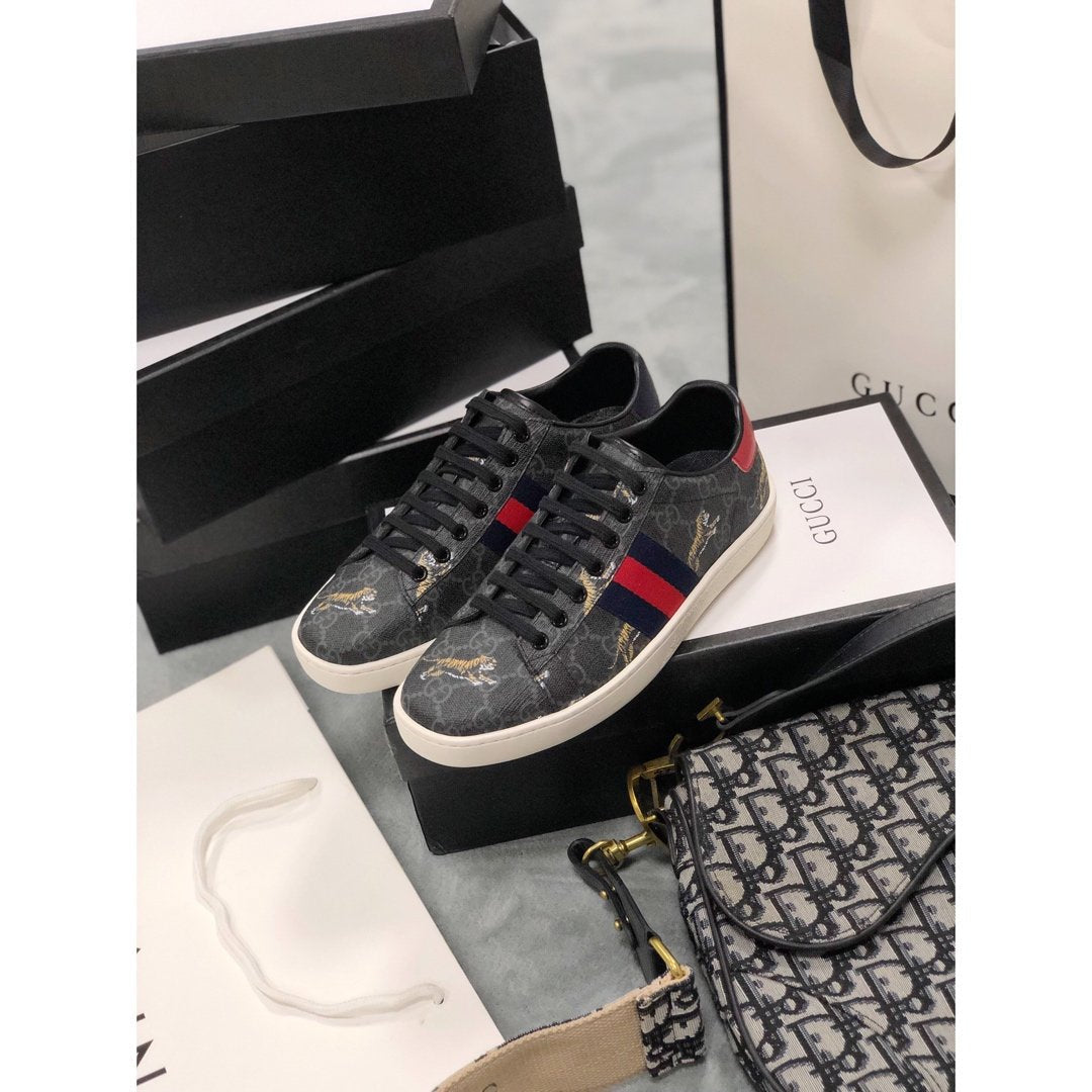 BL-GCI Ace Beige Tiger Sneaker 079