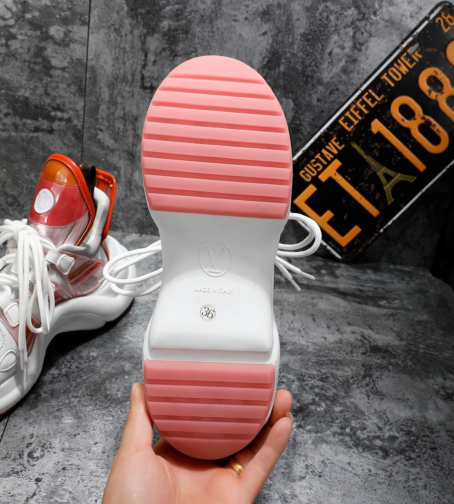 BL - LUV Archlight White Orange Sneaker