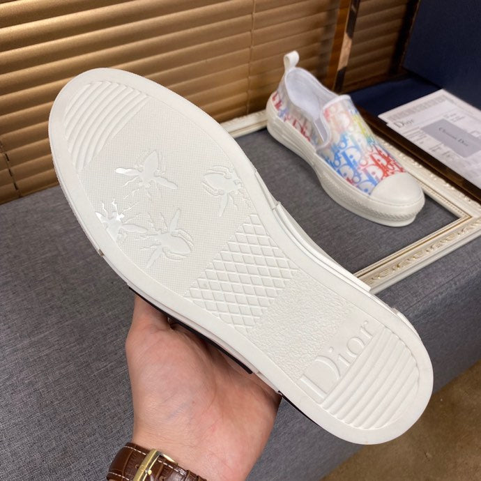 BL - DIR B23 Slip Blue And White LOW-TOP SNEAKER