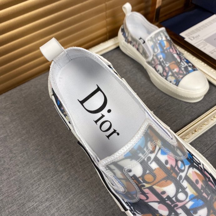 BL - DIR B23 Slip MultiColor And White LOW-TOP SNEAKER