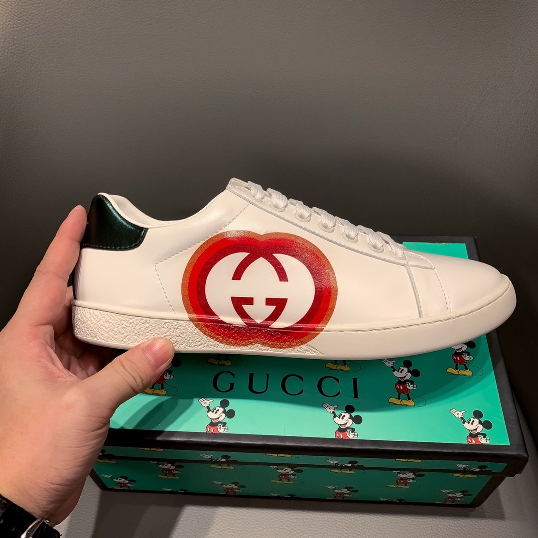 BL-GCI Ace Interlocking G Red Sneaker120