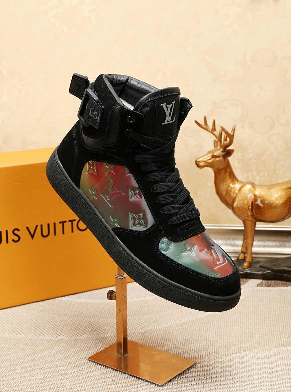 BL - LUV High Top Black Sneaker