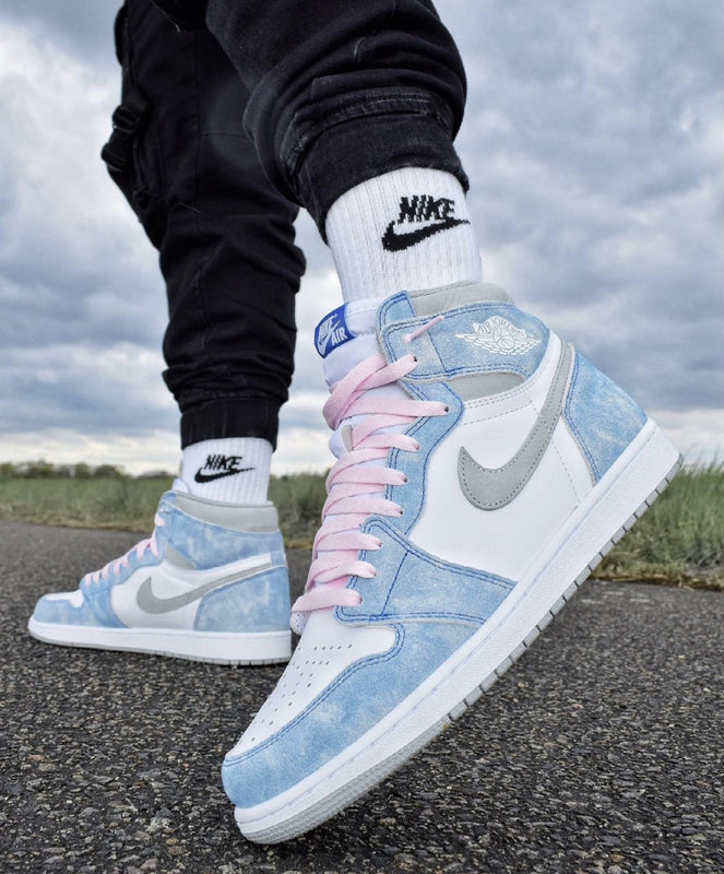 BL - AJ1 High Washed Blue