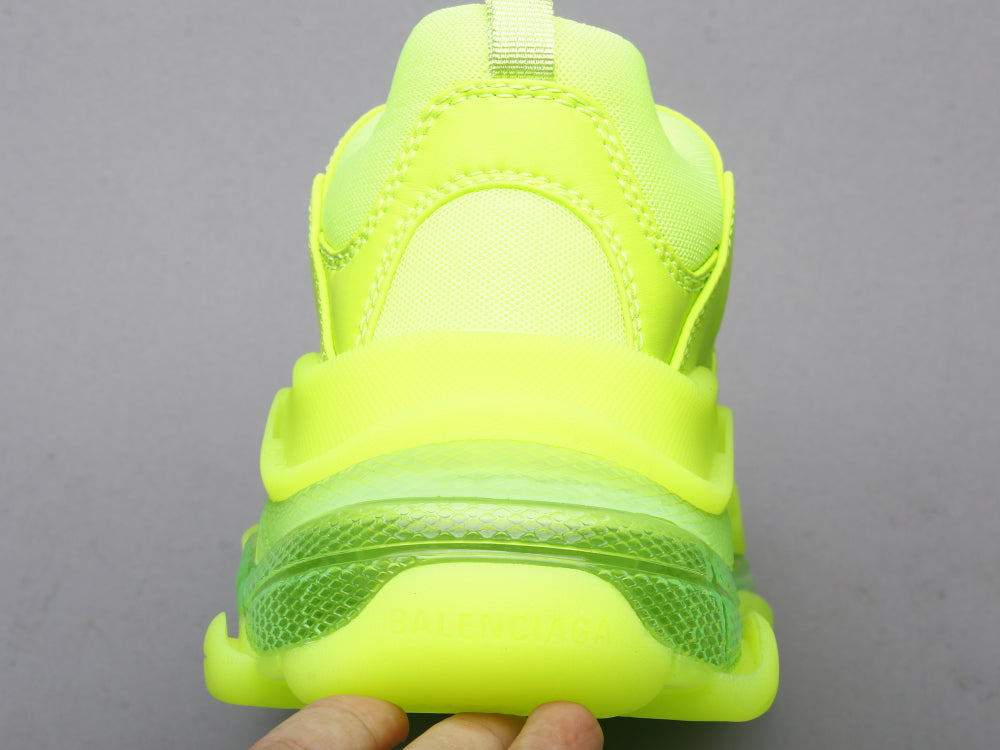 BL - Bla Air Cushion Fluorescent Green Sneaker