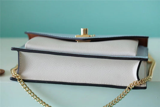 LV Mylockme Chain Pochette Bleu Nuage Blue For Women, Shoulder and Crossbody Bags 7.5in/19cm LV M81436