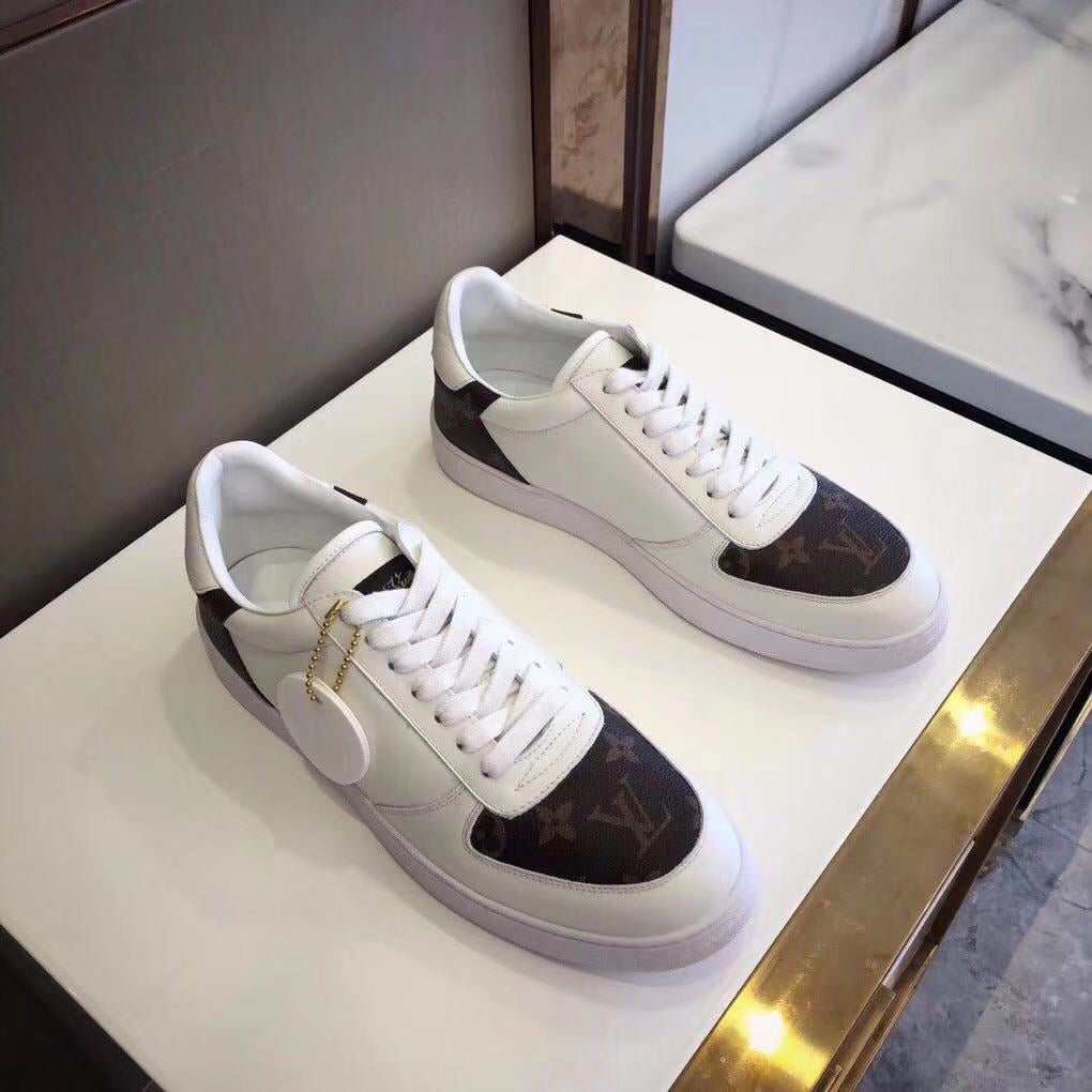 BL - LUV Rivoli Low Brown White Sneaker