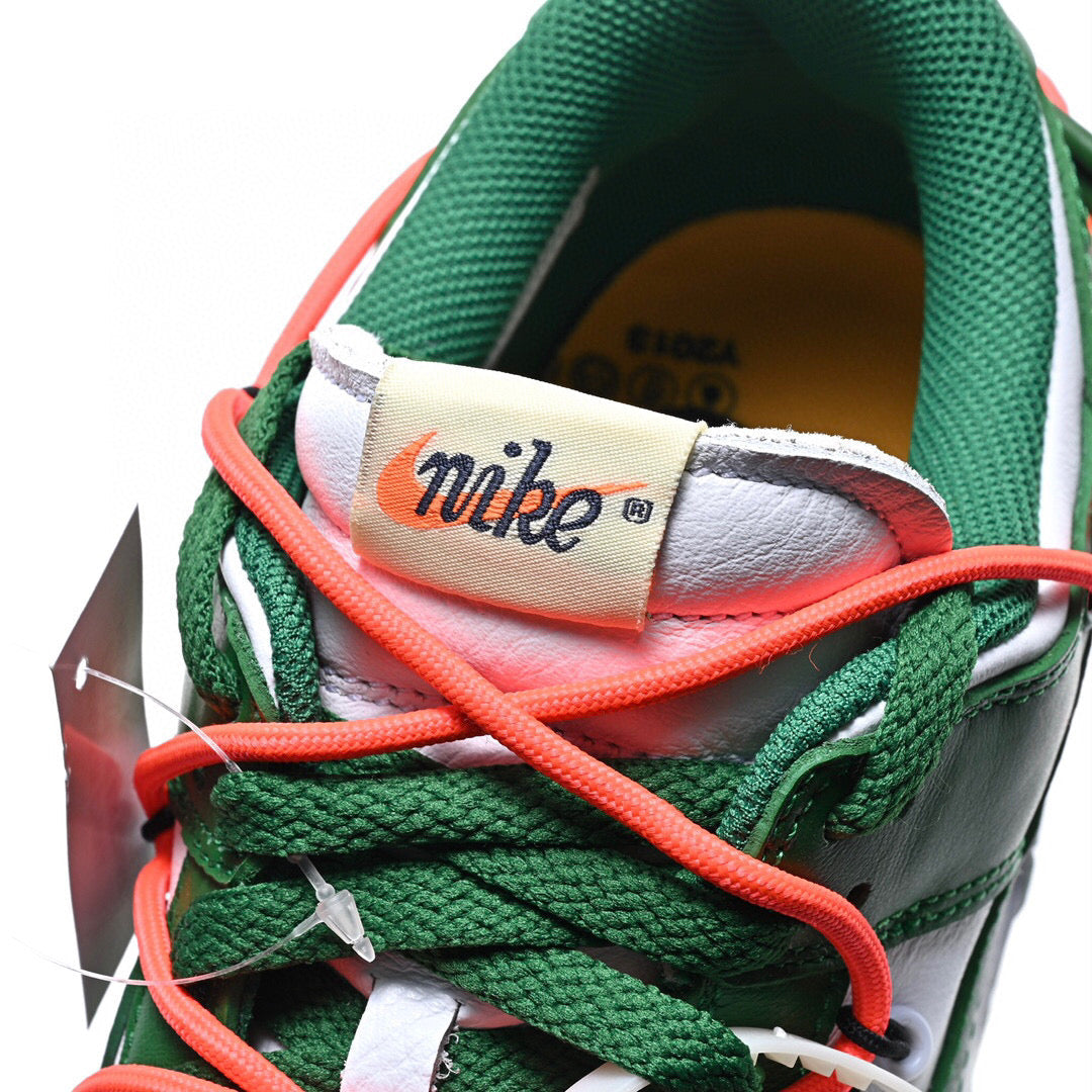 BL - OW x Dunk white and green