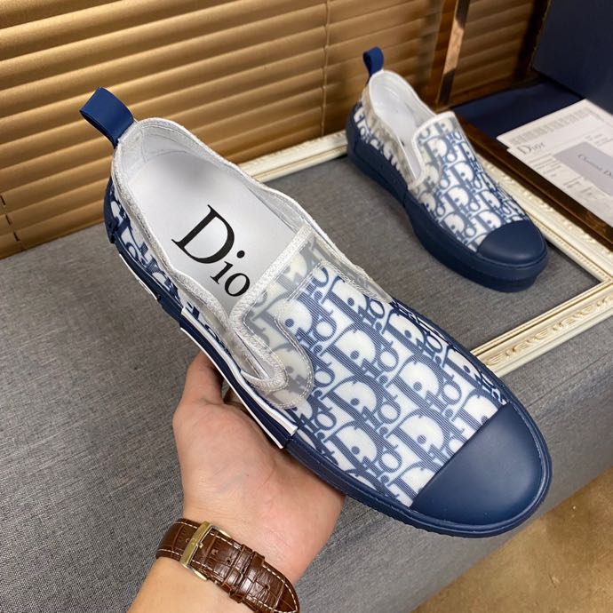 BL - DIR B23 Slip Blue LOW-TOP SNEAKER
