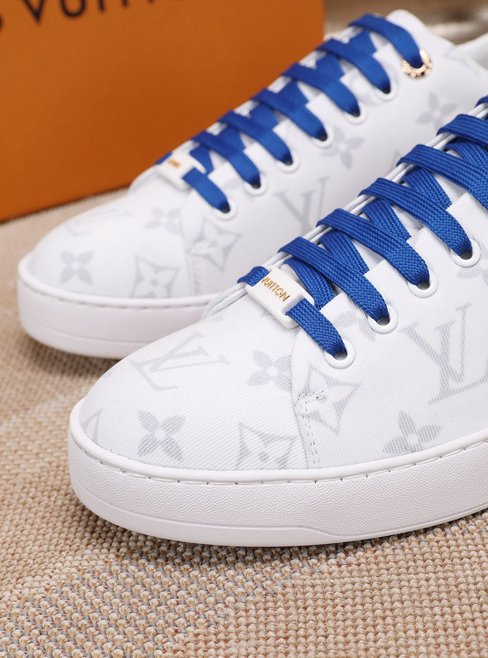 BL - LUV Time Out Blue And White Sneaker