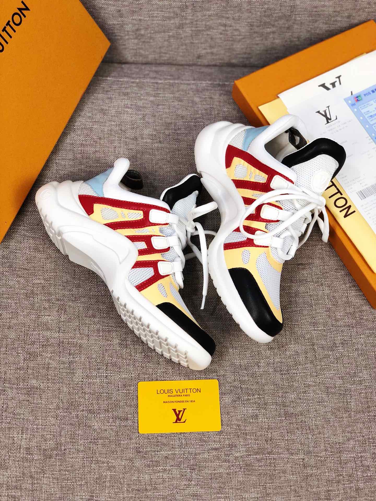 BL - LUV Archlight Red Yellow Sneaker