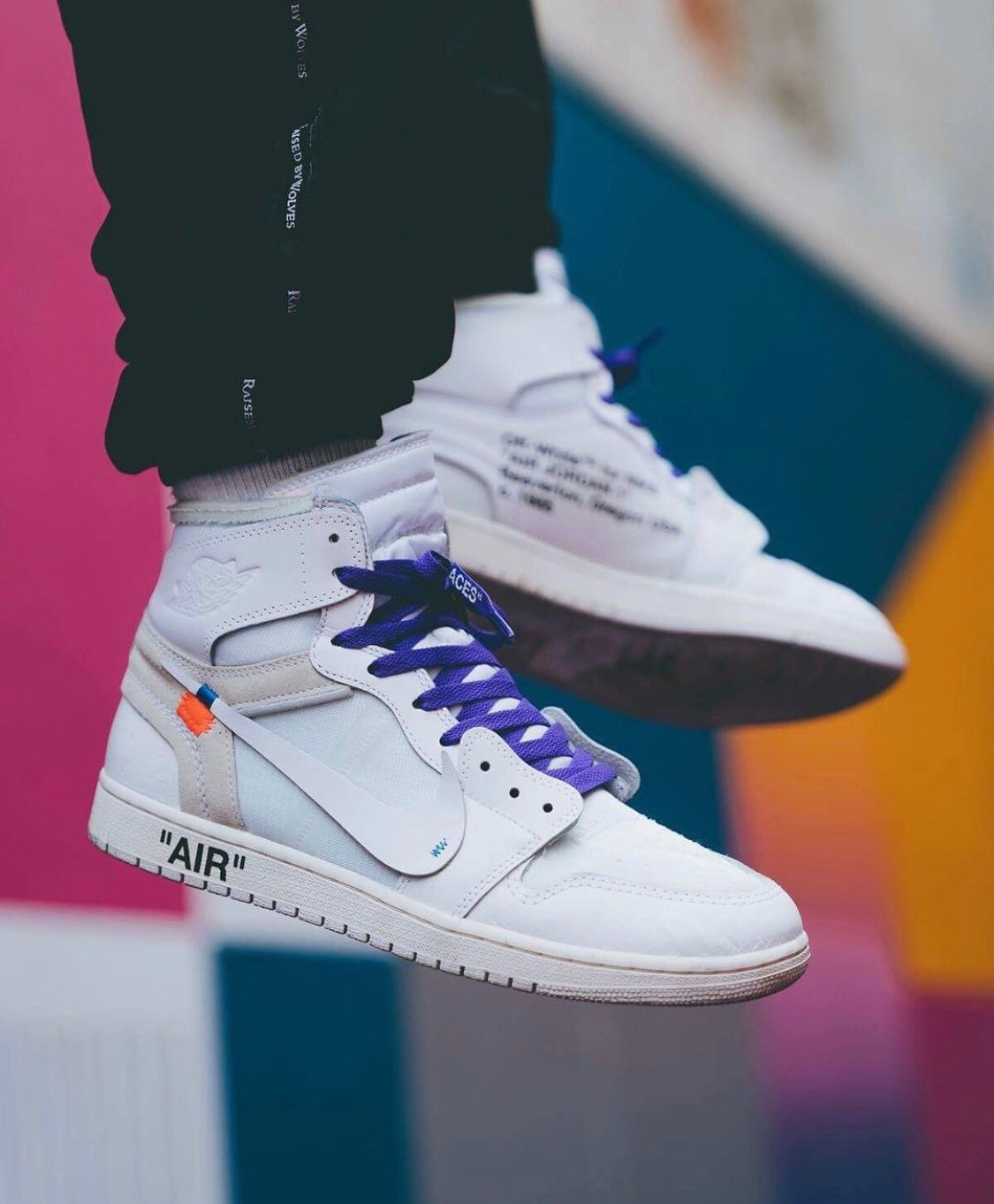 BL - OW x AJ1 Pure White