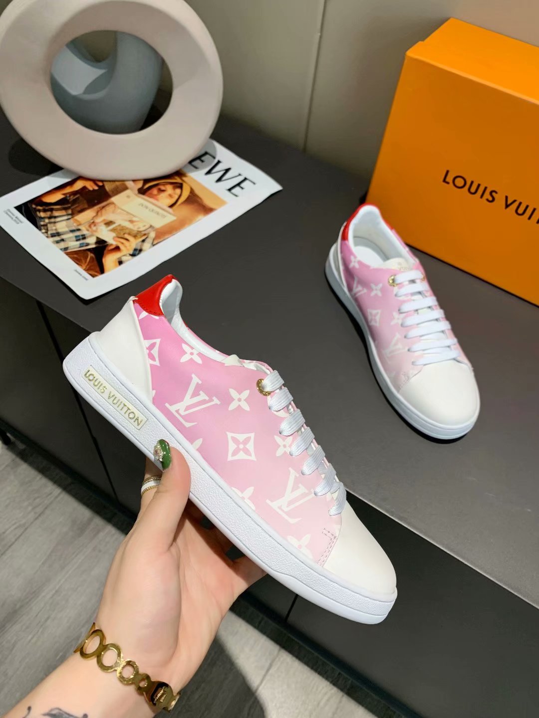 BL - LUV Time Out Orange White Sneaker