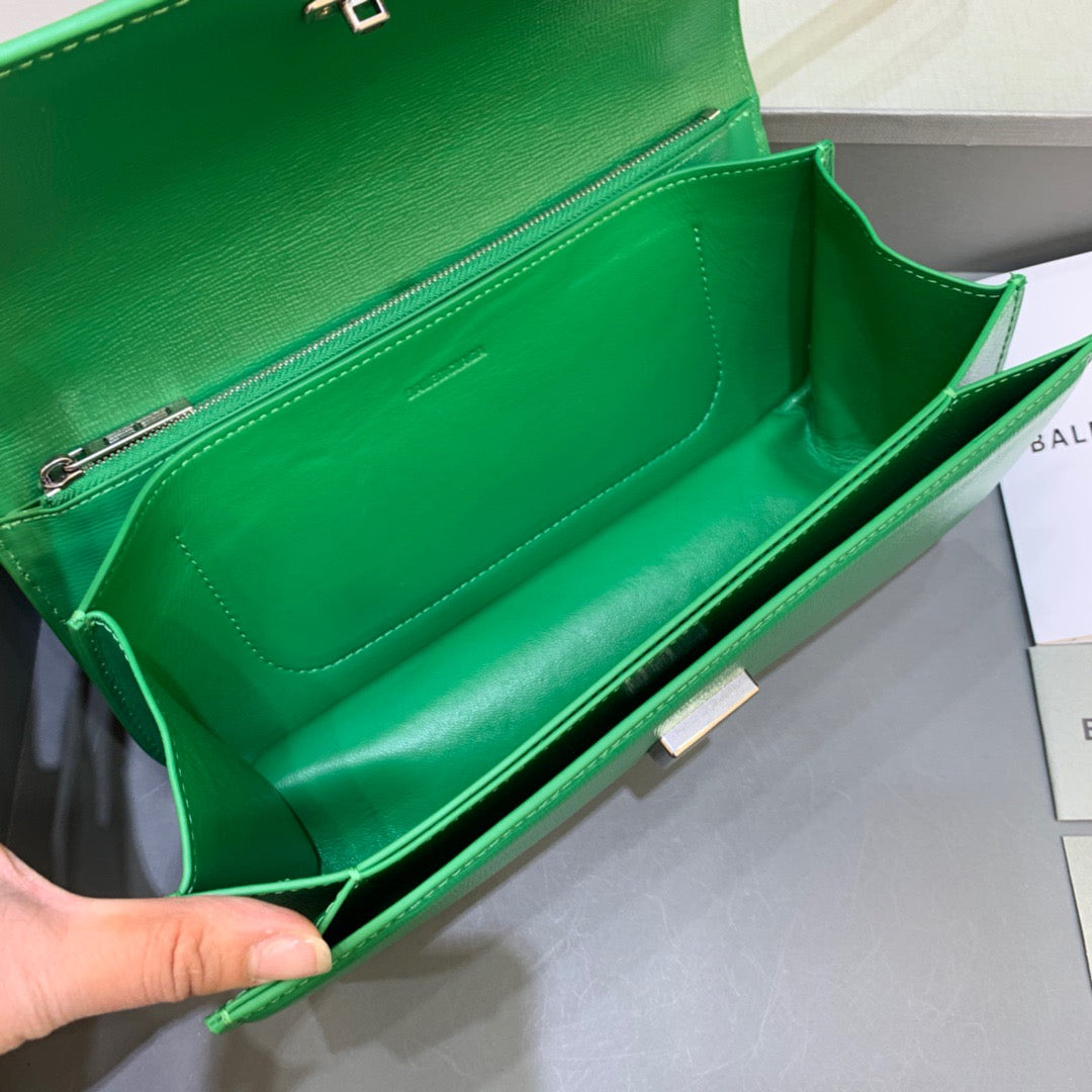 Balen Gossip Small Shoulder Bag Green, For Women, Bags 9.1in/23cm