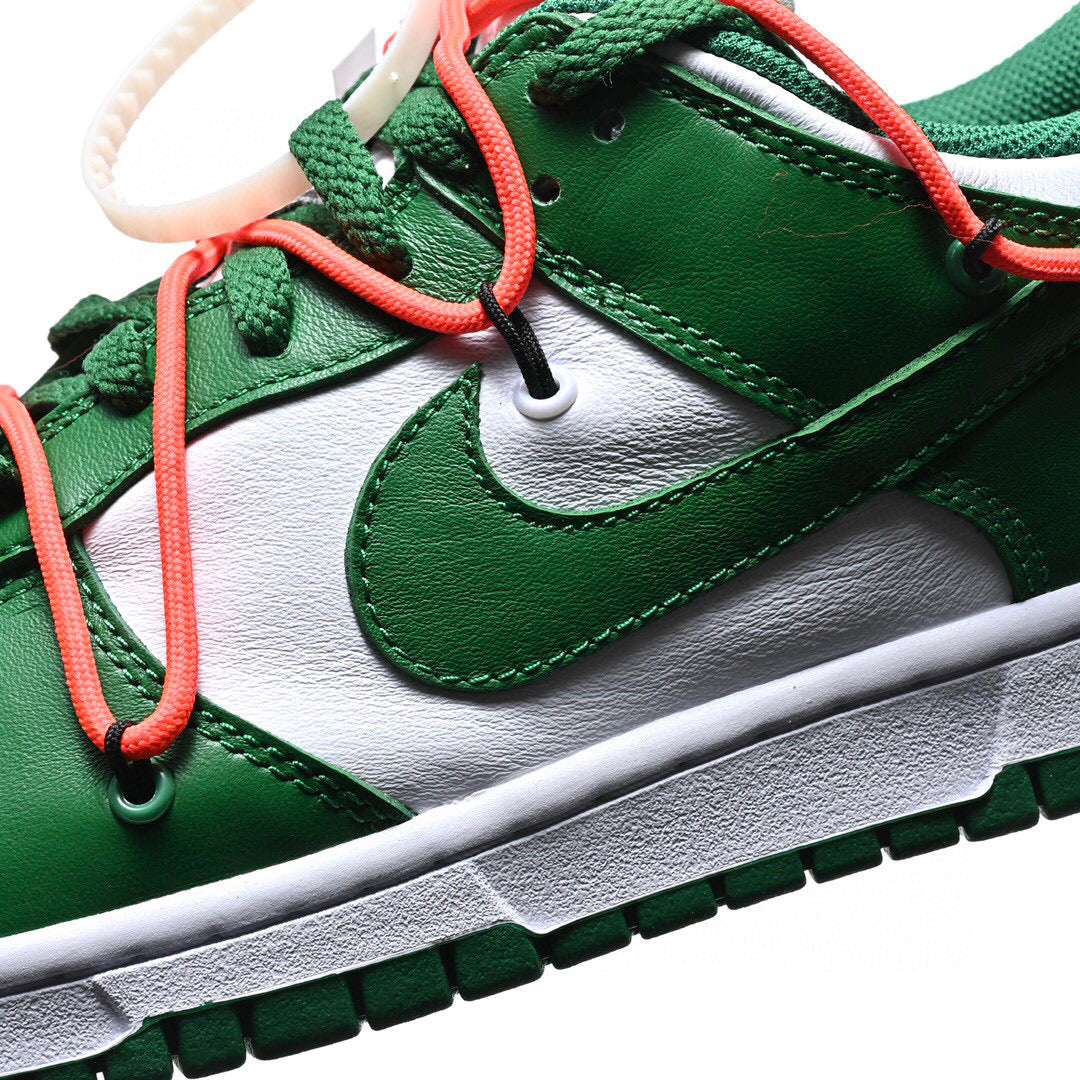 BL - OW x Dunk white and green