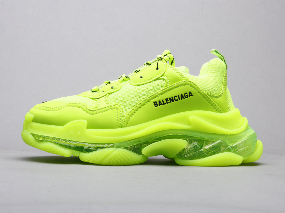 BL - Bla Air Cushion Fluorescent Green Sneaker