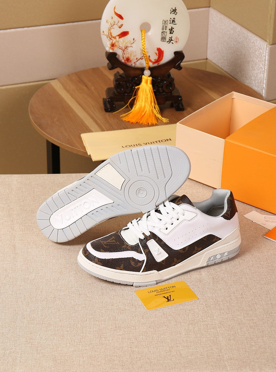 BL - LUV Brown White Sneaker