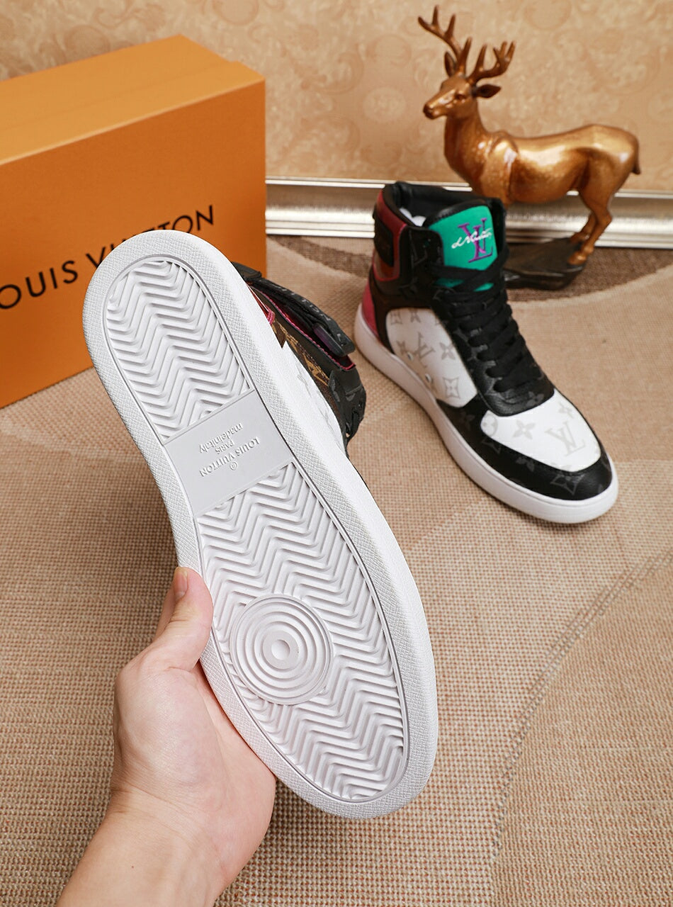 BL - LUV High Top White Black Sneaker