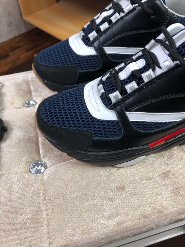 BL - DIR B22 Black Red Sneaker