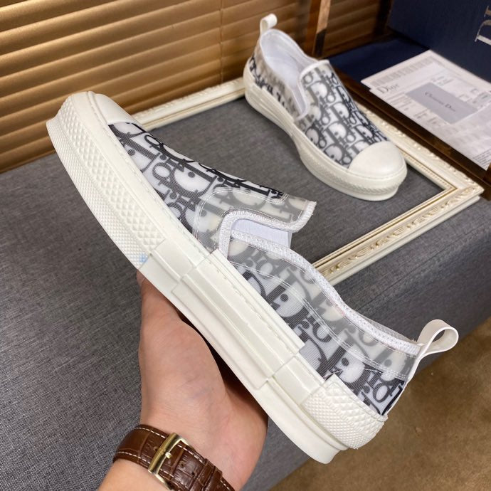 BL - DIR B23 Slip Black And White LOW-TOP SNEAKER