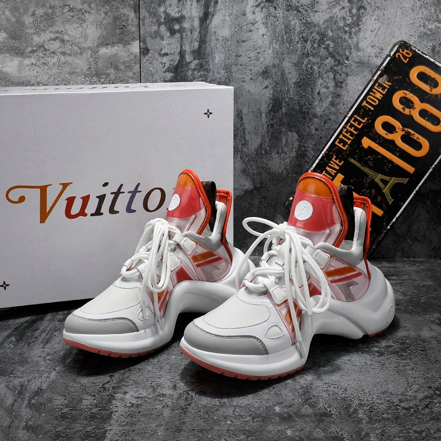 BL - LUV Archlight White Orange Sneaker