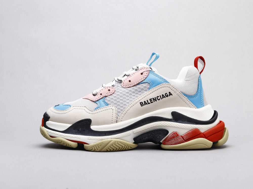 BL - Bla Triple S Gray Blue Sneaker