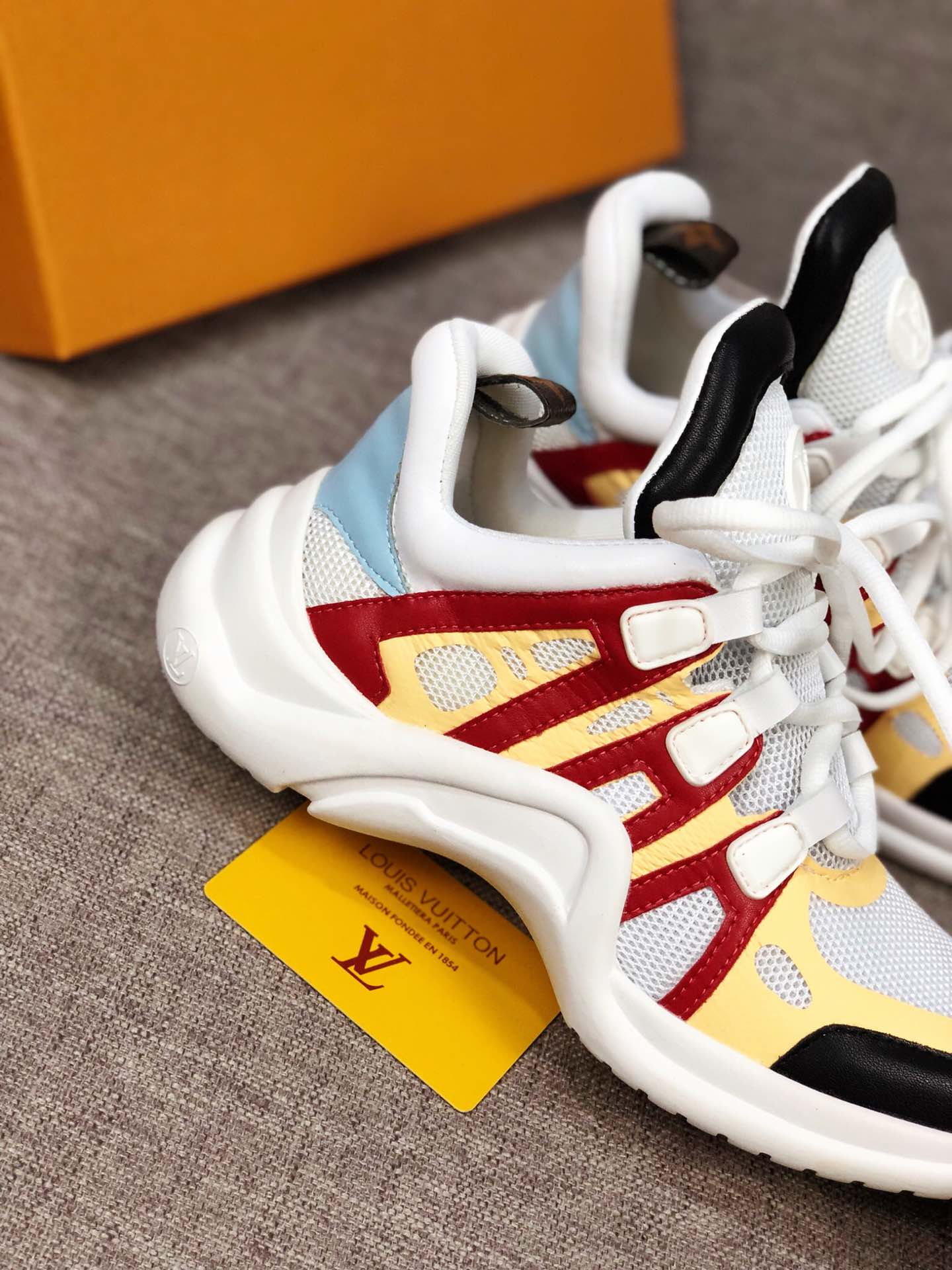 BL - LUV Archlight Red Yellow Sneaker